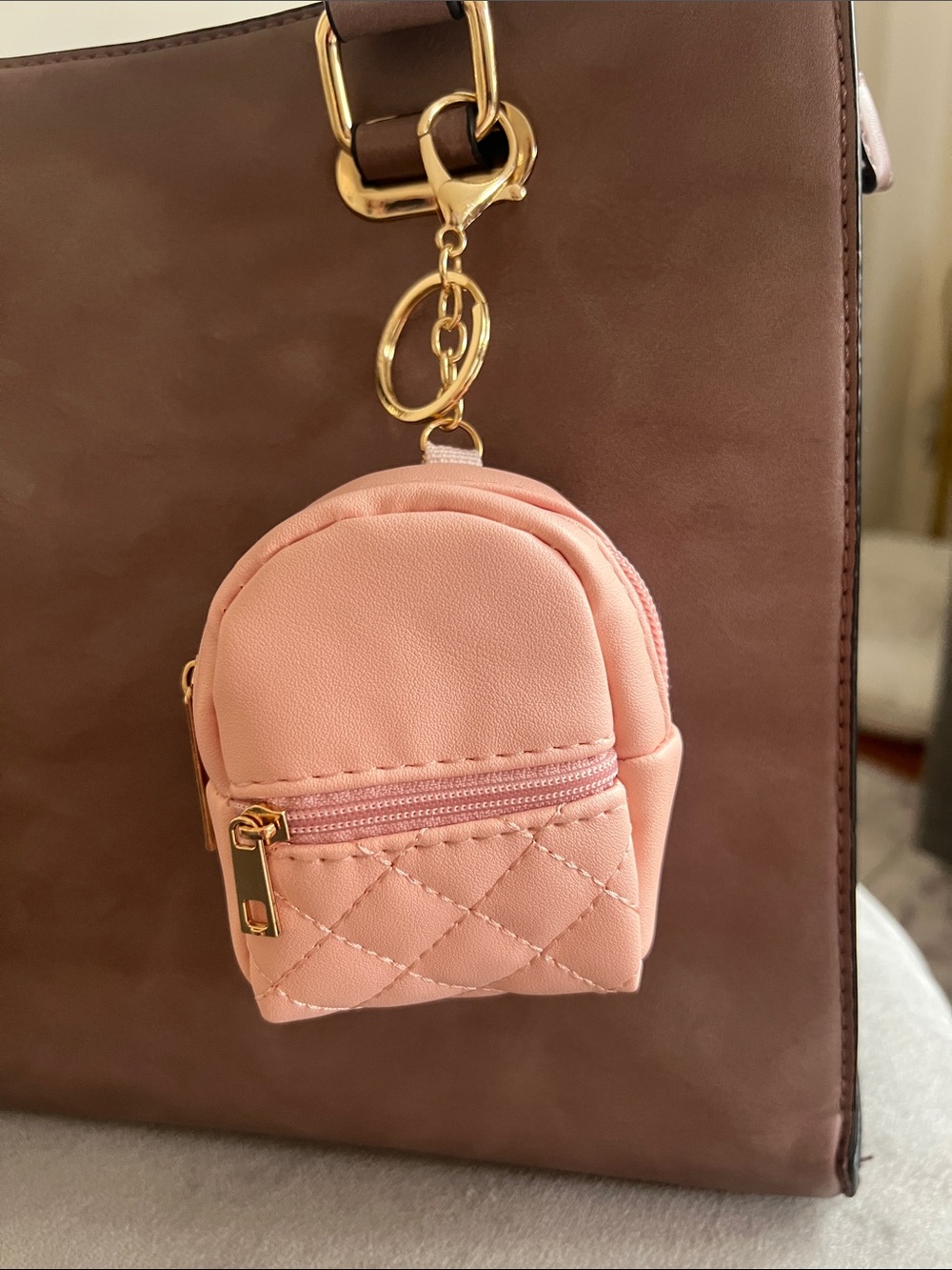 Mini Backpack Keychain Bag Charm